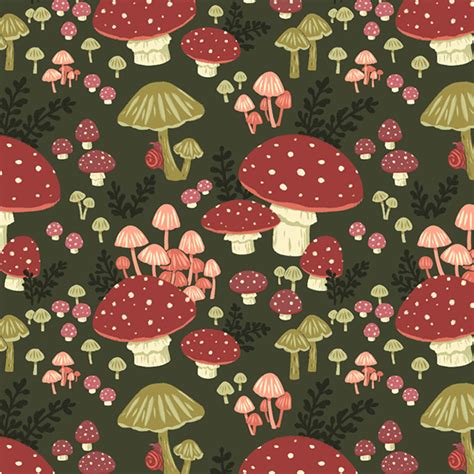 Woodland Patterns On Behance