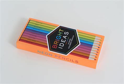 Bright Ideas Neon Colored Pencils Papercut
