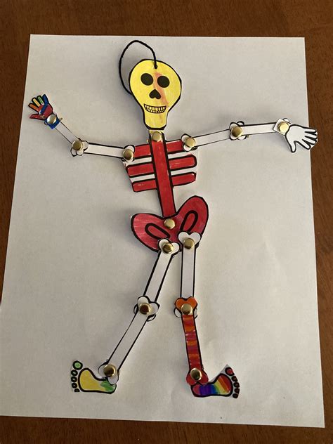 Skeleton Crafts For Preschoolers