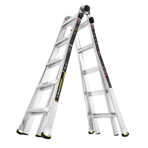 Gorilla Ladders 22 Ft Reach Mpx Aluminum Multi Position Ladder With