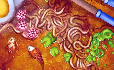 Creating a shiny chain with photoshop photoshop. Add Shine to the Noodles and Other Details | Ramen bowl ...