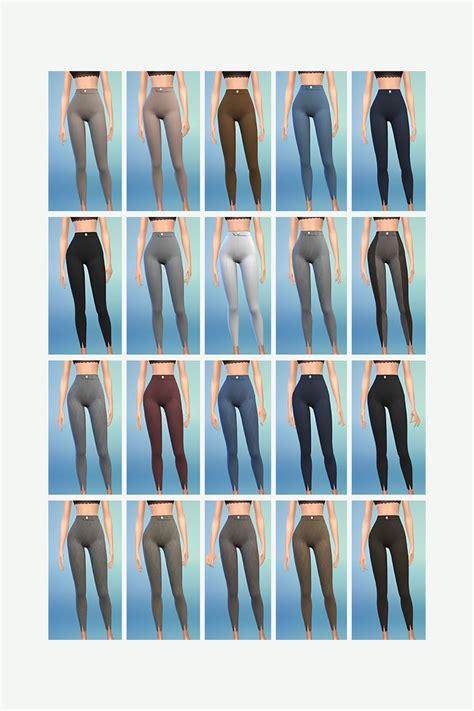The Sims 4 Custom Content High Waist Trousers