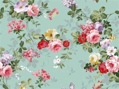 The wallpaper had a floral pattern. vintage floral wallpaper tumblr - www.smscs.com | We Heart ...