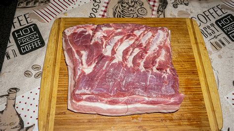 Schweinebauch geräuchert und gekocht Grillforum und BBQ
