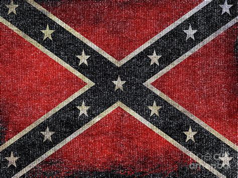 Civil War Confederate Rebel Flag Digital Art By Randy Steele Fine Art