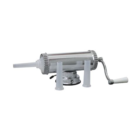 Aluminium Homemade Sausage Meat Stuffer Maker With 3 Nozzles £1699