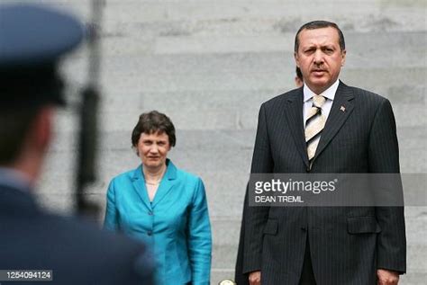 Turkish Prime Minister Recep Tayyip Erdogan And New Zealand Prime