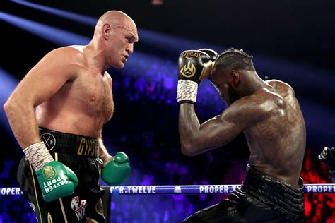 Tyson fury, i've never seen anyone clown deontay wilder the way he did, haye said. Tyson Fury destroys Deontay Wilder, wins seventh round TKO ...