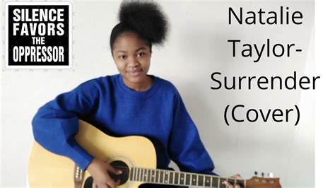 Surrender Natalie Taylor Cover By Yedidyah Youtube