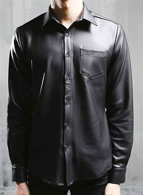 Classic Leather Shirt Leathercult Genuine Custom Leather Products