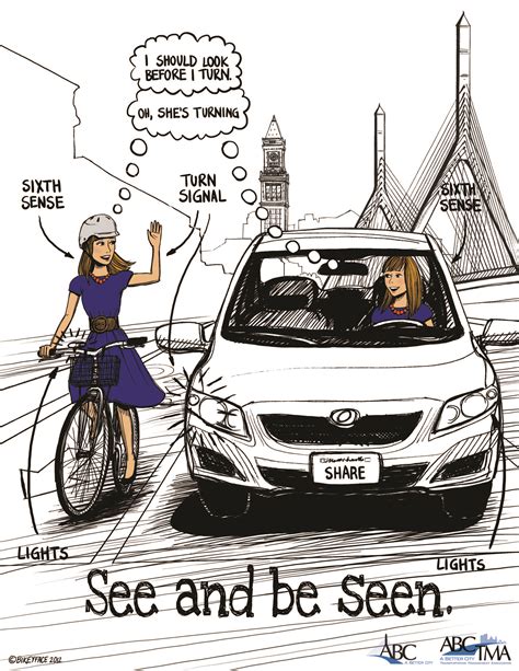 Stay Safe On The Road See And Be Seen — A Better City
