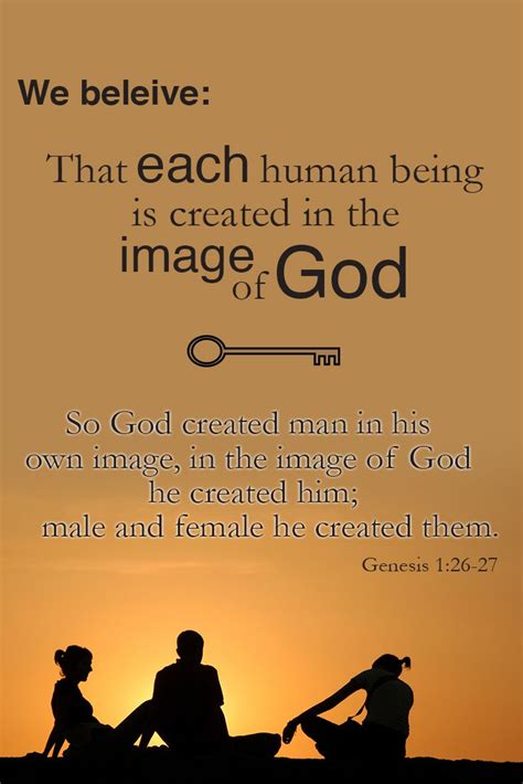 So God Created Man In His Own Image In The Image Of God He Created Him