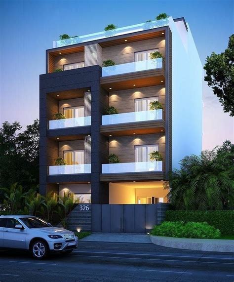 Modern Small Apartment Design Exterior Img Loaf