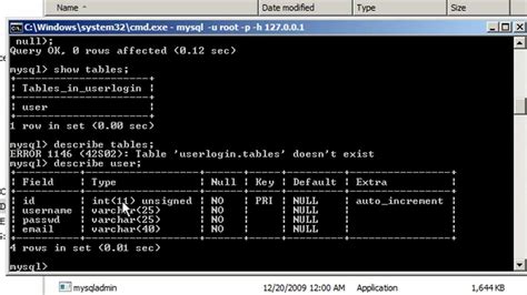 Mysql Tutorial For Beginners 1 Creating A Database And Adding