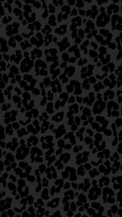 A Black And White Leopard Print Background