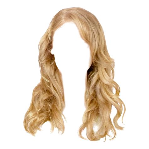 blond hair png png image