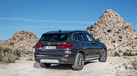 2018 bmw x3 xdrive30i sports activity vehicle angular rear exterior view. 2018 BMW X3 xDrive30d with xLine - Rear | HD Wallpaper #61
