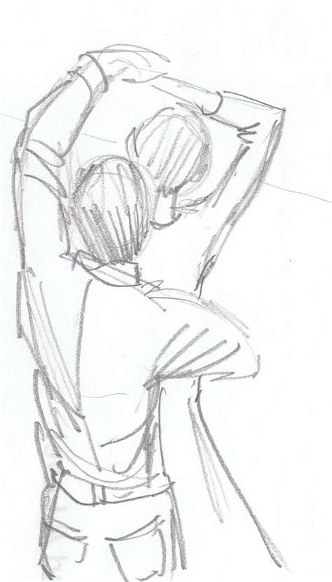 Dancing Couple Pencil Sketch Drawing By Mike Jory