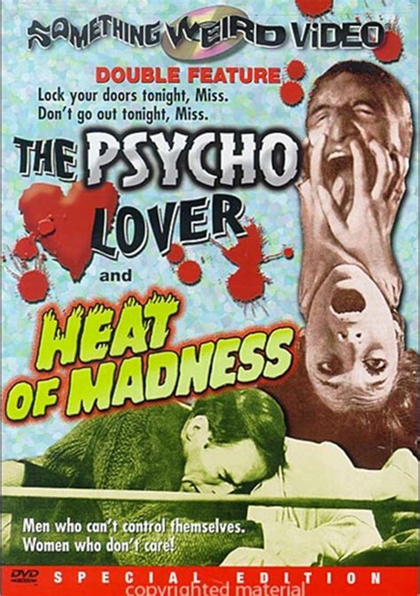 Psycho Lover The Heat Of Madness Dvd Dvd Empire