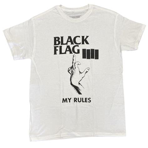 ブラッグ フラッグ・black Flag・my Rules・tシャツ・ロックtシャツ・バンドtシャツ Bf Myruledragtrain