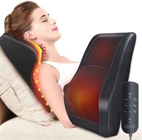 Boriwat Back Massager With Heat Massagers For Neck And Back Shiatsu
