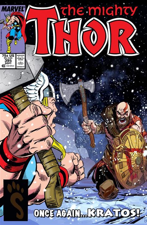 Thor Vs Kratos God Of War Kratos God Of War Marvel Thor
