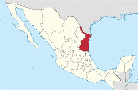 Tamaulipasinmexicolocationmapschemesvg Earthsky