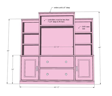 Diy entertainment centers can be easily assembled, and you can recycle items that you already own. Plans For Wood Entertainment Center Plans DIY Free ...