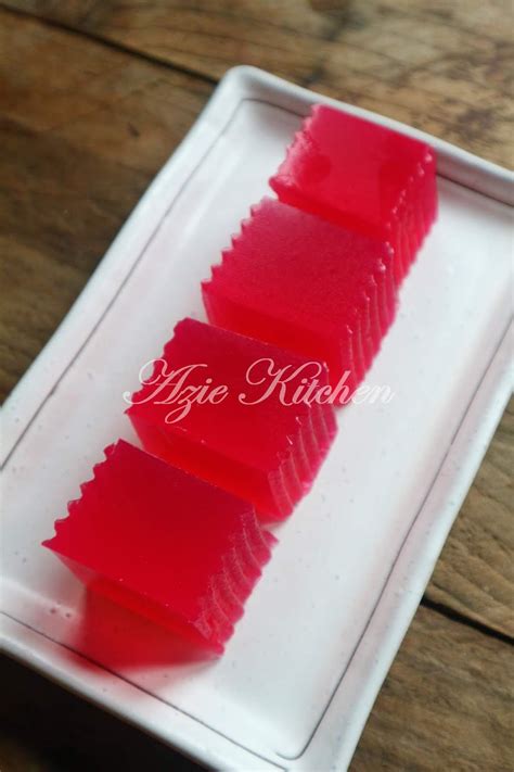 Kamu bisa membikin agar nutrisari susu menggunakan 11 bahan dan cara membuat 6. Agar Agar Sirap Rose - Azie Kitchen