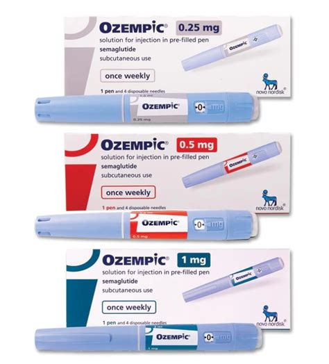 Buy Ozempic Semaglutide Pen Once Weekly Injectable Dose Online