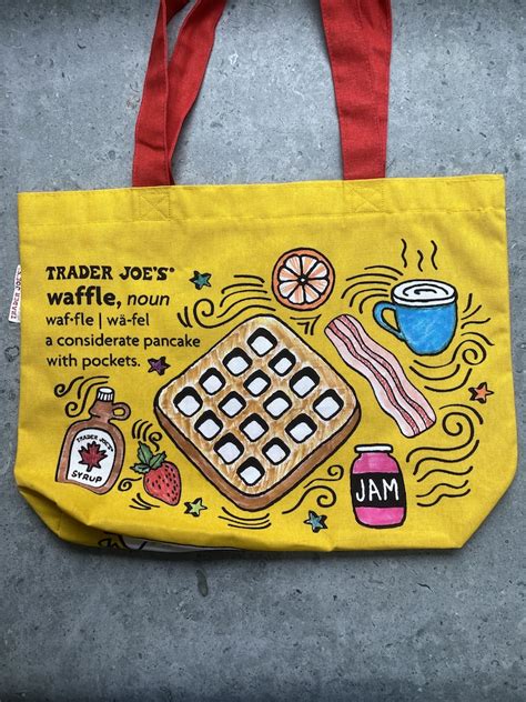 Trader Joe S Breakfast Tote Bag Dailywaffle