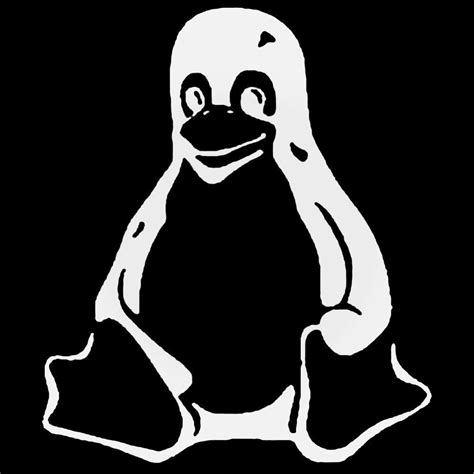 Linux Penguin Decal Sticker