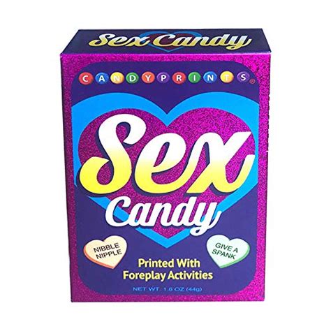 Sex Candy With Printed Foreplay Activities Perfect For Valentines Day