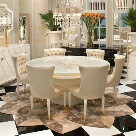 Rectangular dining tables blend seamlessly into traditional and contemporary spaces alike; Best Modern Round Dining Table for a Cozy Dining Room ...