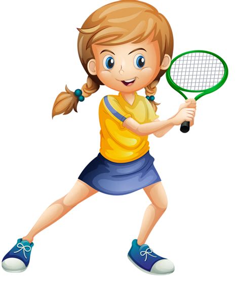 Clipart Person Tennis Clipart Person Tennis Transpare