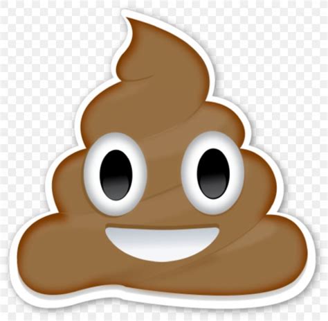 Pile Of Poo Emoji Sticker Wall Decal Feces Png 1280x1251px Pile Of