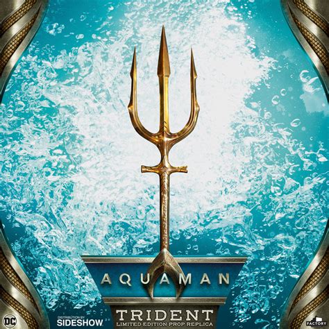 Factory Entertainment Dc Comics Aquaman Movie Hero Trident Limited