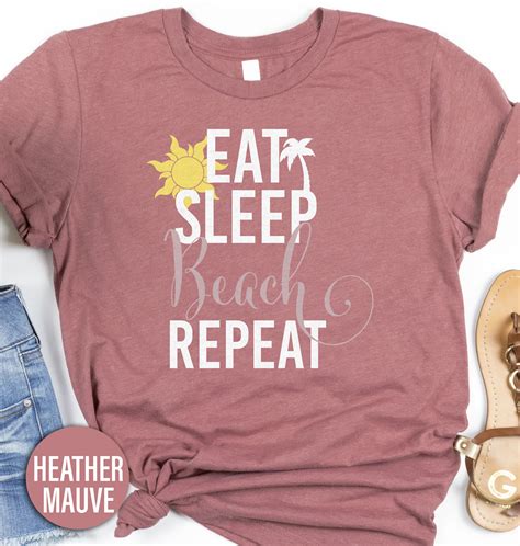 Eat Sleep Beach Repeat Shirt