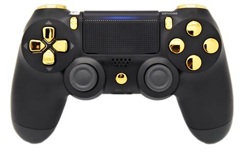 Black And Gold Ps4 Controller