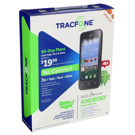 Tracfone Alcatel Pixi Pulsar Android Prepaid Smartphone Shop Tracfone