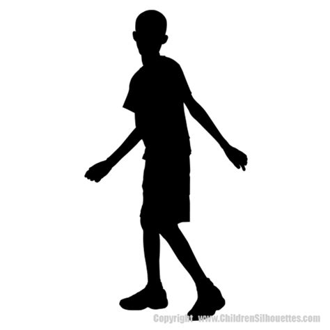 Boy Wall Silhouette Decals Childrens Decor