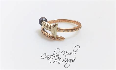 Carolyn Nicole Designs Sword Ring By Carolyn Nicole Designs