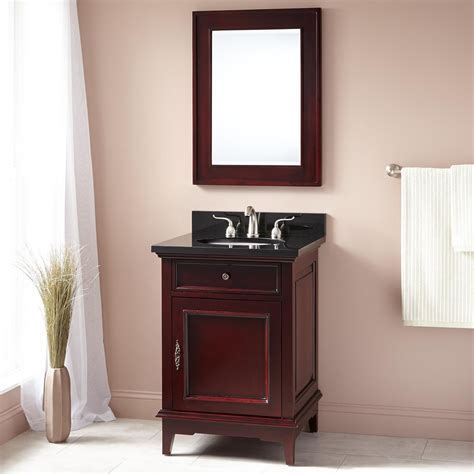 If you're trying to fit a bathroom or powder room into a (really really) tight space, take a look at this list of sinks and. 24" Montgomery Vanity for Undermount Sink - Red Walnut - Bathroom Vanities - Bathroom