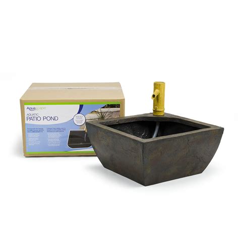Living ponds are the watergarden specialists in perth. Aquascape Aquatic Patio Pond Kit - 78197 - AZPonds & Supplies