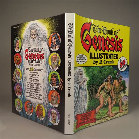 The Book Of Genesis Signed By Crum And Wife Illustrated By R Crumb As New 2009 First Edition