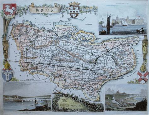 Maps Perhaps Antique Maps Prints And Engravings Kent