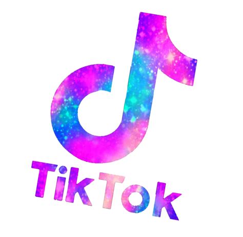 Colorful Tiktok Logo On Transparent Background Png Em Papel De My Xxx