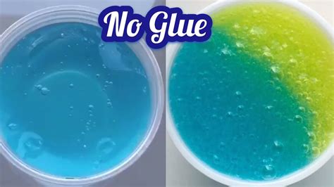 How To Make Clear Slime Without Glue Or Borax Recipe Must Watch
