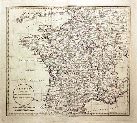 Antique Map Of France Danielelina