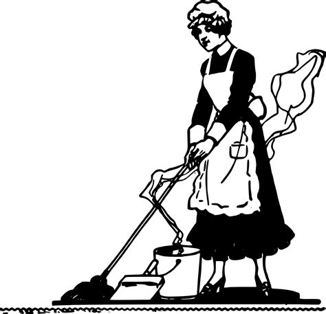 cleaning lady png download housekeeping cleaning lady